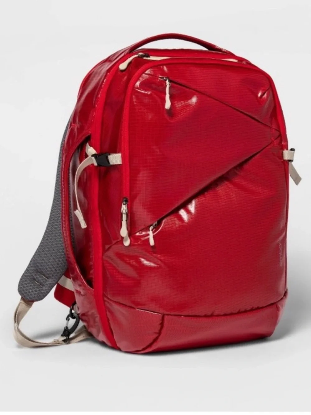 RARE 35L Adventure 20'' Travel Backpack Ripstop Red NWOT‎